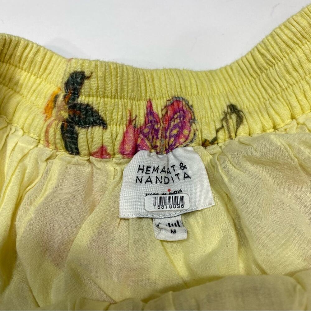 Hemant & Nandita Lyla Floral Skirt Size Medium - Picture 6 of 9